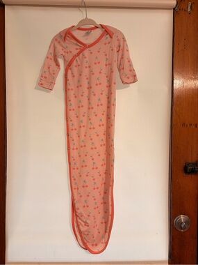 Copper Pearl Pink Cherry-Print Sleep Gown